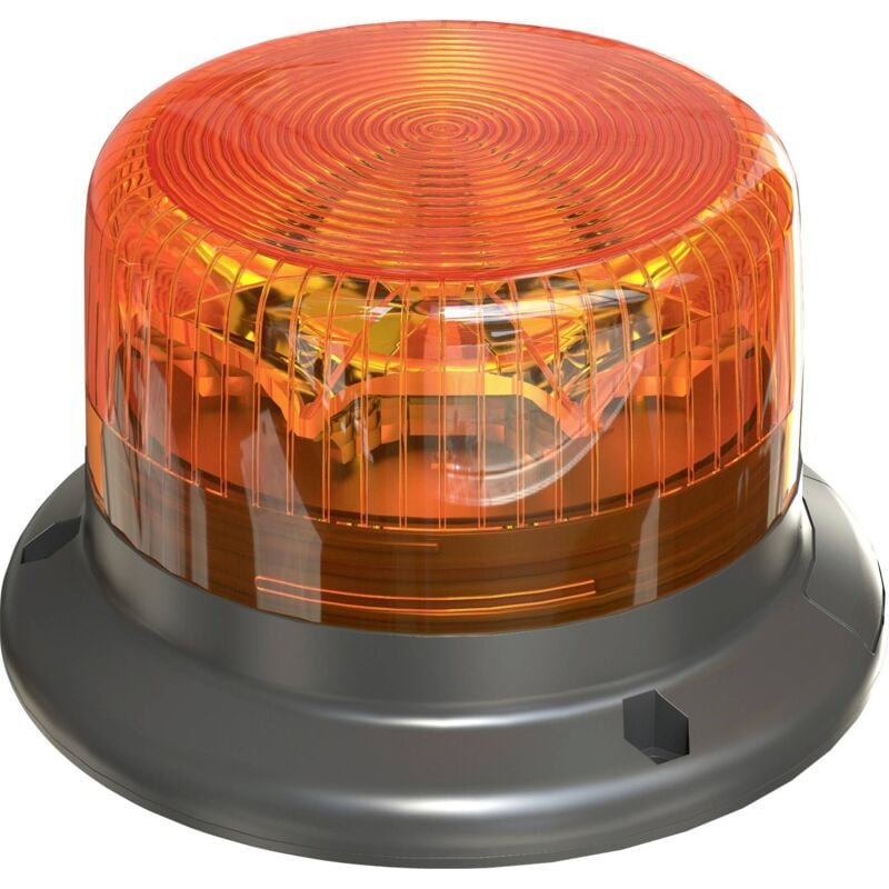 Gyrophare Light Signal led Beacon Light RBL102 12 v, 24 v via réseau de bord montage par vissage orange - Osram