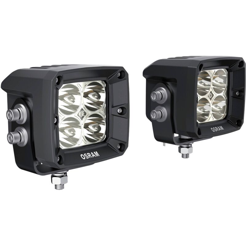 Automotive Projecteur de travail 12 v, 24 v LEDriving® cube VX80-SP LEDWL101-SP éclairage longue portée large (l x l x h) 85 x 80 x 70 mm 130 Y757002