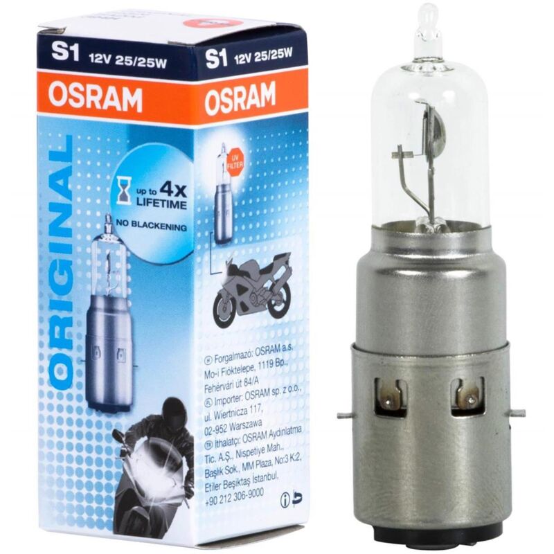 Osram Original Line 12V Motorradlampe S1 64326 Einzelbox