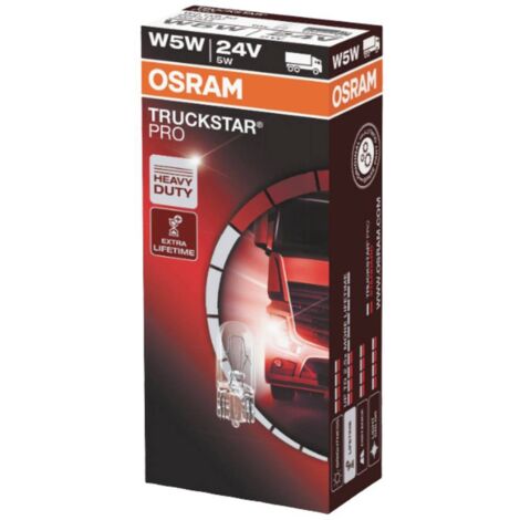 Osram Automotive 2845TSP Ampoule de signalisation Truckstar W5W 5 W 24 V W432832