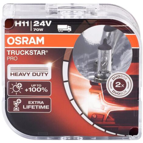 Osram Automotive 64216TSP-HCB Halogen Leuchtmittel Truckstar H11 70 W 24 V