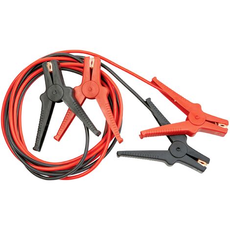 Osram Automotive BATTERYstart STARTER CABLE 200A Câble de démarrage 8.5 mm² Aluminium (revêtement cuivre) 3 m avec pinces en plastique X925652