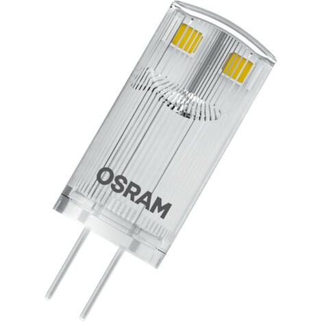 LEDVANCE OSRAM BASE LED Lampe PIN, Pinlampe mit G4 Sockel, 0,90W, Ersatz für 10W-Glühbirne, Warmweiss (2700K), 3er-Pack