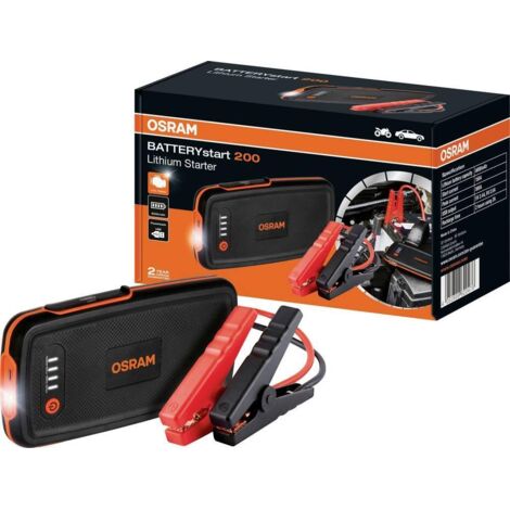 osram BATTERYstart 200 sistema de arranque 12 V USB