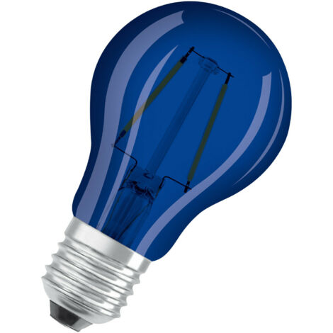 Osram blaue Led ST Classic A60 2W 230V Sockel E27 3000K