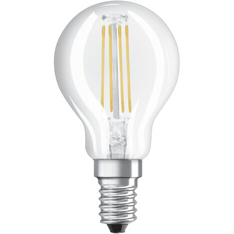 Osram Bombilla LED 5,5W E14 Vidrio Claro 2700K