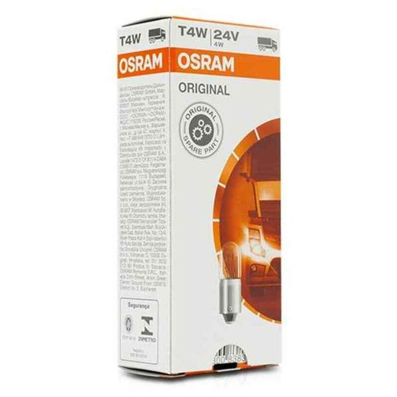 

Osram Bombilla para Automóvil OS3930 Osram OS3930 T4W 4W 24v (10 pcs)