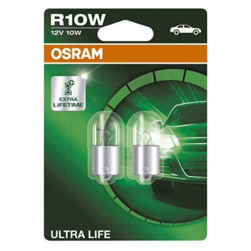 

Osram Auto - Osram Bombilla para Automóvil OS5008ULT-02B Osram OS5008ULT-02B R10W 10W 12V (2 Piezas)