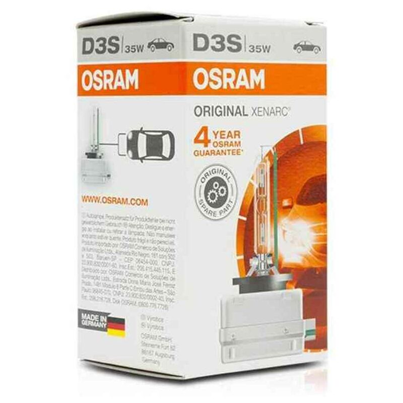 

Osram Bombilla para Automóvil OS66340 Osram OS66340 D3S 35W 42V