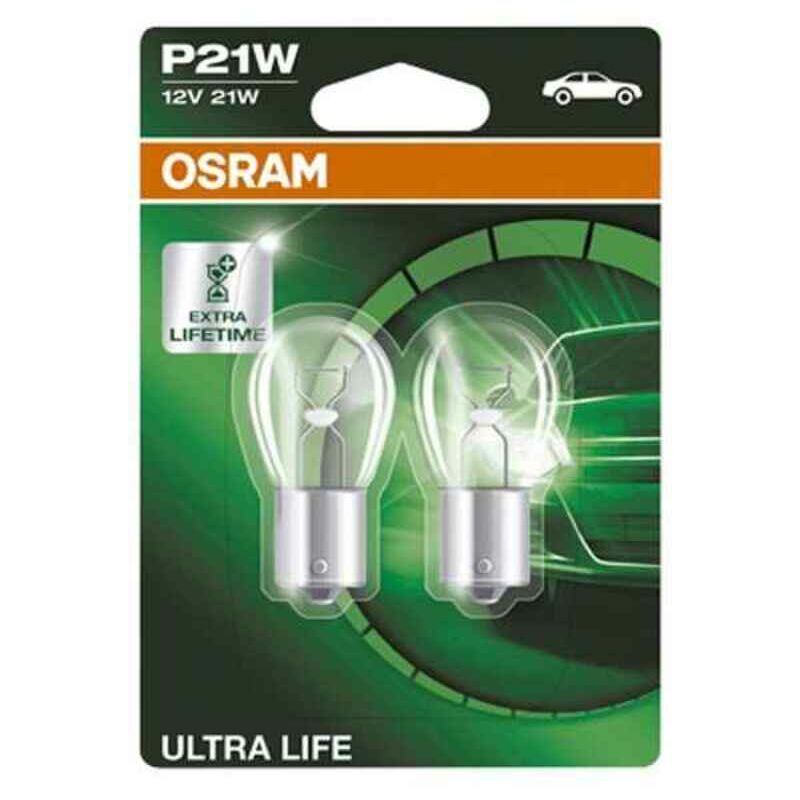 

Osram Auto - Osram Bombilla para Automóvil OS7506ULT-02B Osram OS7506ULT-02B P21W 21W 12V (2 Piezas)