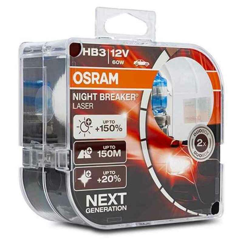 

Osram Bombilla para Automóvil OS9005NL-HCB Osram OS9005NL-HCB HB3 60W 12V (2 Piezas)