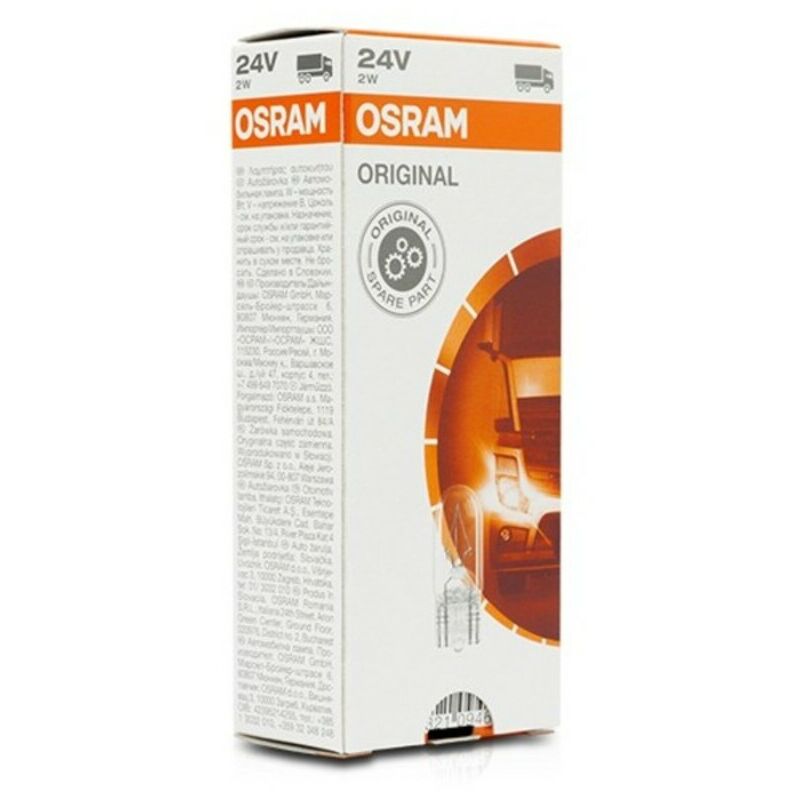 

Bombilla para Automóvil 24V 2W (10 pcs) - Osram