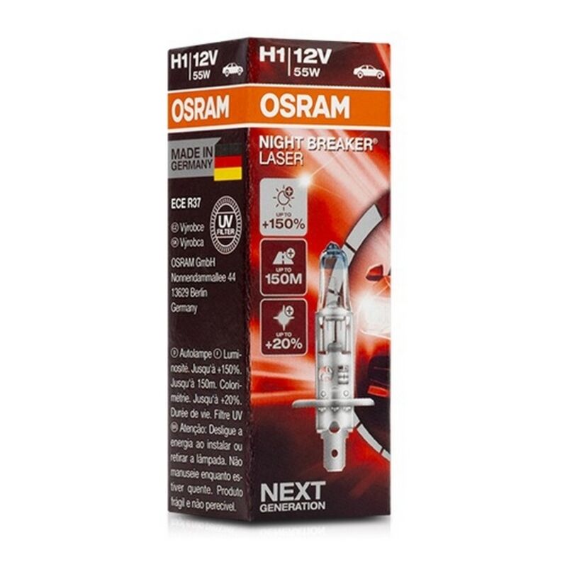 

Osram Bombilla para Automóvil Osram 64150NL H1 12V 55W
