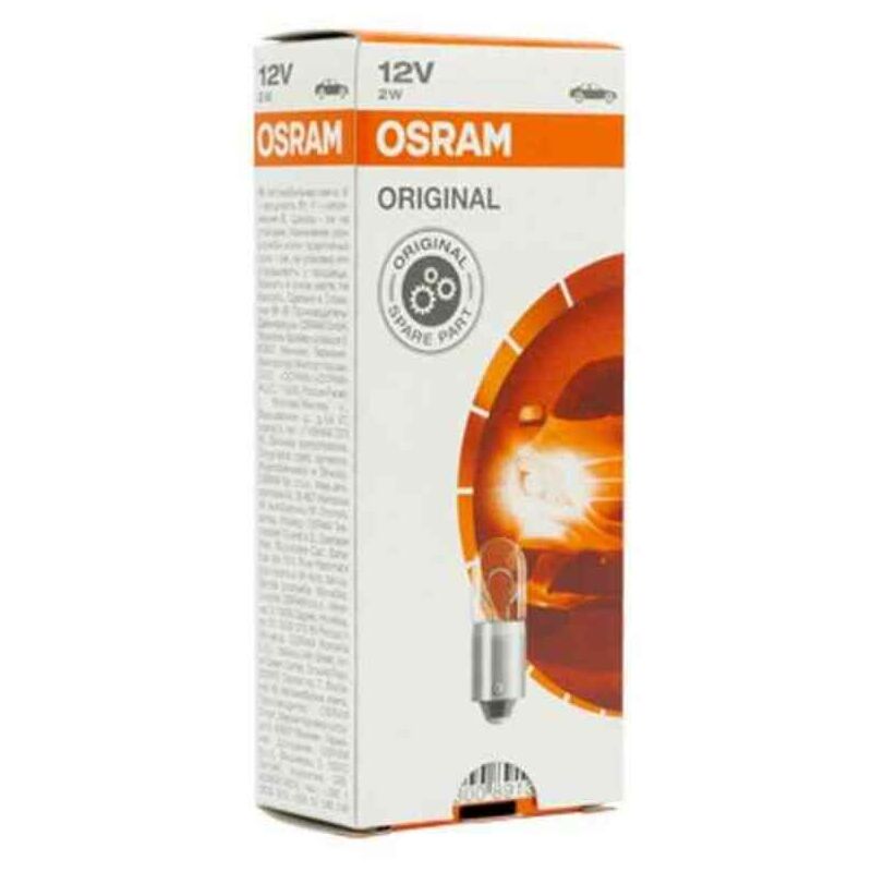 

Osram Bombilla para Automóvil Osram BA9S 12V 2W (10 pcs)