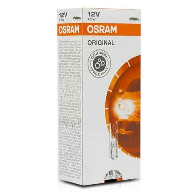 

Bombilla para Automóvil W2 x 4,6 12V 1,2W (10 pcs) - Osram