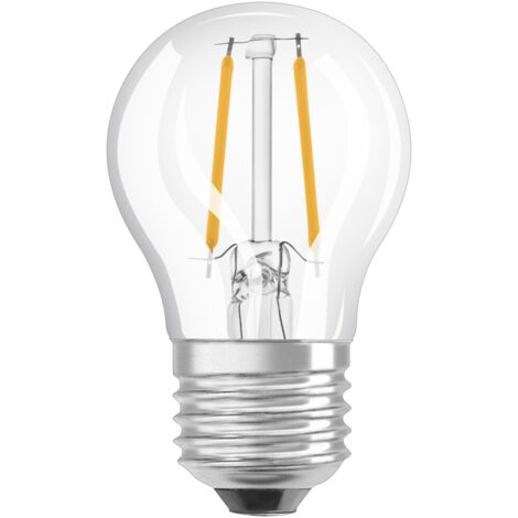 Osram Classic LED E27 Boule Filament Claire 4W 470lm - 827 Blanc