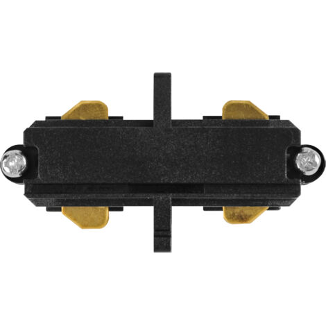 OSRAM Connecteur d'alimentation linéaire optionnel TRACKLIGHT, noir, pour la connexion de deux rails d'alimentation, design moderne de type loft, pour la mise en œuvre de différentes dispositions