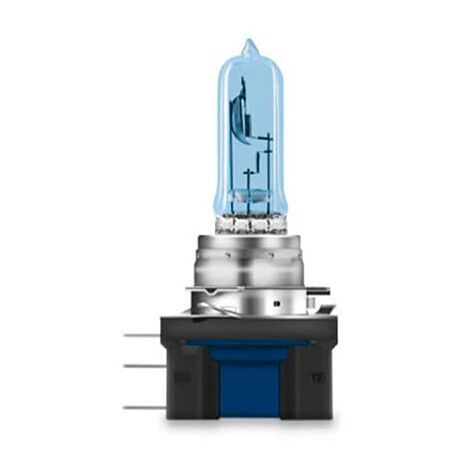 OSRAM COOL BLUE INTENSE H15, +20% luminosa, fino a 3700K, lampada alogena, look LED, astuccio (1 lampada)
