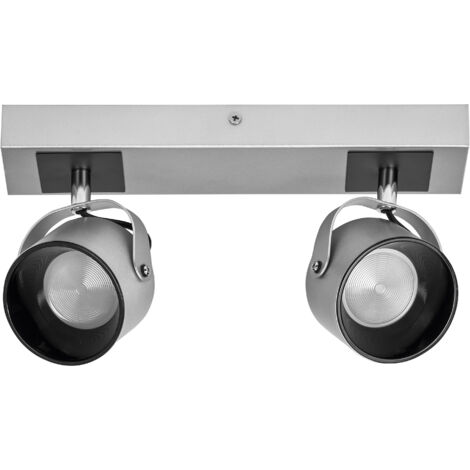 OSRAM DECOR SPOT JUPITER, 11,5W, 410lm, argent, spot, têtes réglables, utilisation polyvalente, spot d’intérieur, ton blanc chaud, finition supérieure, montage facile