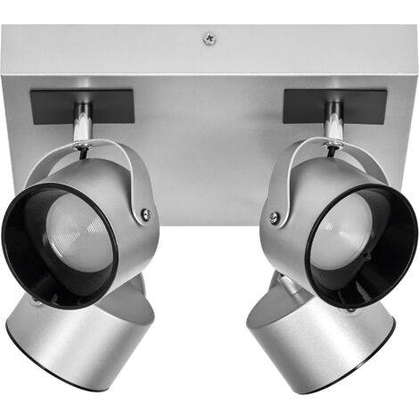 OSRAM Decor Spot Jupiter Plate 4099854471513 Plafonnier à spot LED, Projecteur mural LED LED LED intégrée 22 W argent