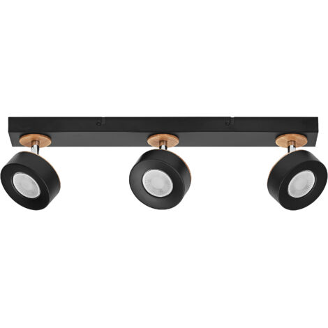 OSRAM DECOR SPOT PLUTO, 14,4W, 960lm, noir, spot, têtes réglables, utilisation polyvalente, spot d’intérieur, ton blanc chaud, finition supérieure, montage facile