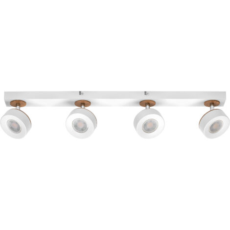 OSRAM DECOR SPOT PLUTO, 19,2W, 1 250lm, blanc, spot, têtes réglables, utilisation polyvalente, spot d’intérieur, ton blanc chaud, finition supérieure, montage facile