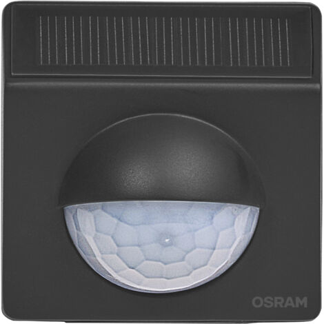 Osram – Détecteur de mouvement extérieur WiFi – Portée 9m – Protection IP65 – Compatible Amazon Alexa et Google Home – Cellule solaire intégrée
