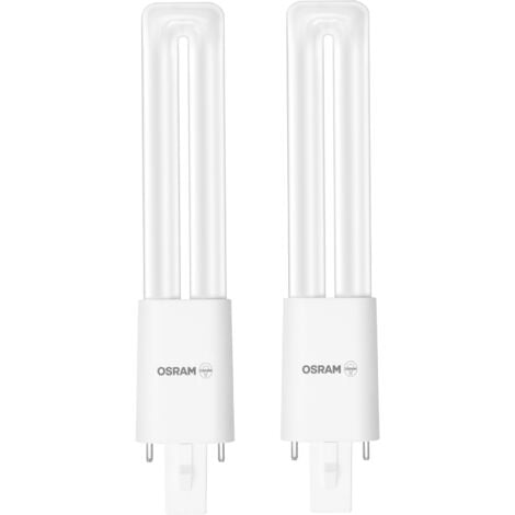 OSRAM DULUX S9 Ampoule LED pour culot G23, 4.5 watt, 500 lumen, blanc froid (4000K), en remplacement de l'ampoule conventionnelle Dulux 9W