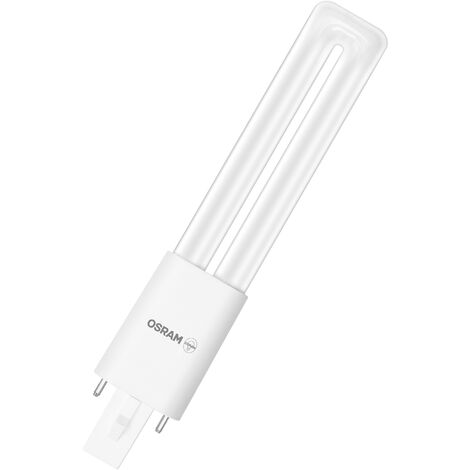 OSRAM DULUX S9 LED-Lampe für G23 Sockel, 4.5 Watt, 450 Lumen, Warmweiß (3000K), Ersatz für herkömmliche 9W-Dulux Leuchtmittel