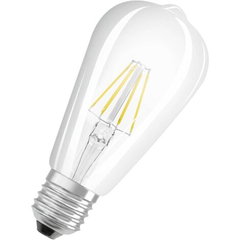 Osram Edison ampoule LED 7W verre clair filament vintage