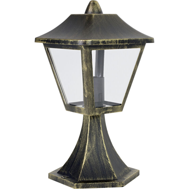 Ledvance Gelb - Wegeleuchte Endura Classic Schwarz/Gold Außenleuchte