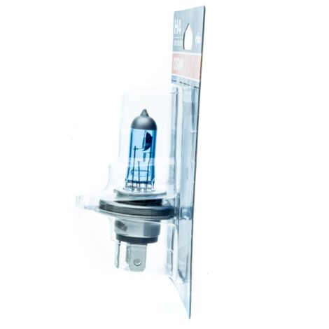 Osram Halogenlampe H4 12V 4200K Warmweiß 60/55W P43t, 1 Stück