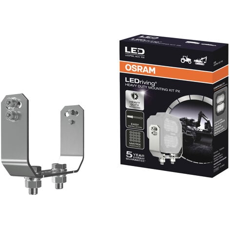 OSRAM Halter LEDriving® Heavy Duty Mounting Kit PX LEDPWL ACC 102 (B x H x T) 123.25 x 88 x 35 mm