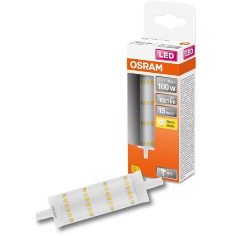 OSRAM HOMELIGHTING 4058075432659 LED EEK E (A - G) R7s Kolbenform 13 W = 100 W Warmweiß (Ø x L) 29 m