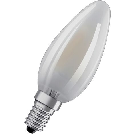 OSRAM HOMELIGHTING 4058075437128 LED EEK E (A - G) E14 Kerzenform 4 W = 40 W Kaltweiß (Ø x L) 35 mm