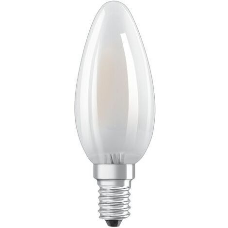 OSRAM HOMELIGHTING 4058075437128 LED EEK E (A - G) E14 Kerzenform 4 W = 40 W Kaltweiß (Ø x L) 35 mm