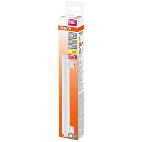 OSRAM HOMELIGHTING 4058075607033 LED CEE F (A - G) S14S forme de tube 3.1 W = 27 W blanc chaud (Ø x L) 29 mm x 300 mm 1 pc(s) W286142