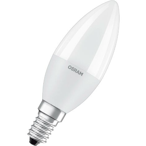 OSRAM HOMELIGHTING 4058075832008 LED CEE F (A - G) E14 forme de flamme 7.5 W = 60 W blanc chaud (Ø x L) 39 mm x 115 mm 1 pc(s) R067742