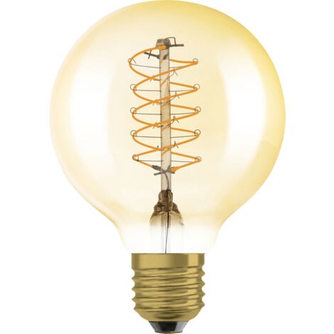 LEDVANCE OSRAM HOMELIGHTING 4099854090820 LED EEK F (A - G) E27 Globeform 7 W = 48 W Warmweiß (Ø x L) 80 mm x