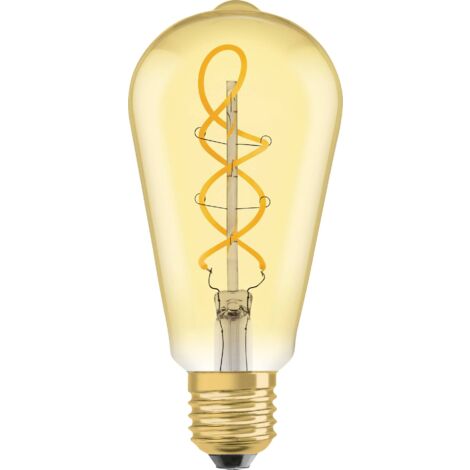 OSRAM HOMELIGHTING 4099854091292 LED CEE G (A - G) E27 forme vintage 4 W = 28 W blanc chaud (Ø x L) 64 mm x 143 mm 1 pc(s) Y643493