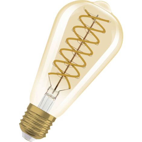OSRAM HOMELIGHTING 4099854137846 LED CEE F (A - G) E27 forme vintage 8.8 W = 60 W blanc chaud (Ø x L) 64 mm x 143 mm 1 pc(s) Y643473