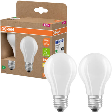 OSRAM HOMELIGHTING 4099854253775 LED EEK A (A - G) E27 Glühlampenform 7.2 W = 100 W Warmweiß (Ø x H)