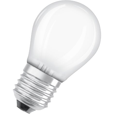 OSRAM HOMELIGHTING 4099854255830 LED CEE A (A - G) E27 forme de goutte 3.8 W = 60 W blanc chaud (Ø x H) 45 mm x 45 mm 1 pc(s) A900303