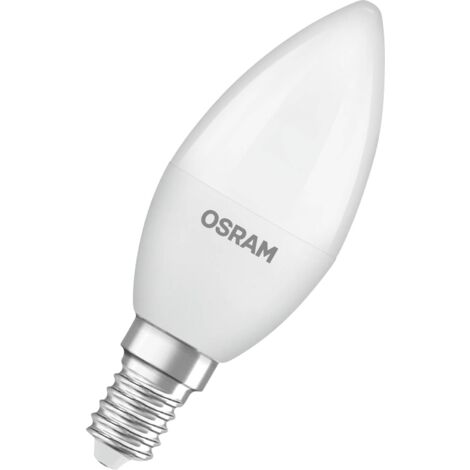 OSRAM HOMELIGHTING 4099854340314 LED CEE F (A - G) E14 4.9 W = 40 W blanc chaud (Ø x H) 37 mm x 37 mm 3 pc(s) Y520153