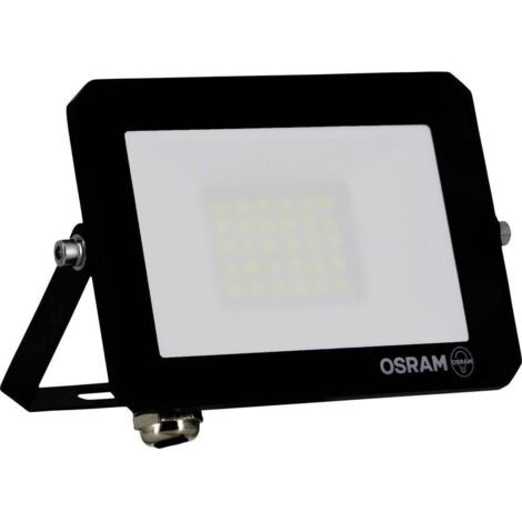OSRAM HOMELIGHTING FLOODLIGHT LUX 20W 830 BLACK 4099854489488 Projecteur d'éclairage LED 20.00 W Couleur d'éclairage (a