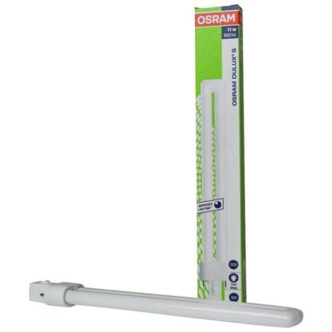 Osram lampada fluorescente dulux s 11w/840 g23 fs1 ds11840