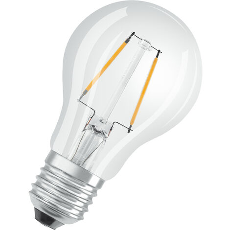 OSRAM Lampada LED Attacco: E27 Warm White 2700 K 1,50 W sostituzione per 15 W Incandescent bulb chiaro LED Retrofit CLASSIC A