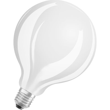 OSRAM Lampada LED Attacco: E27 Warm White 2700 K 17 W sostituzione per 150 W Incandescent bulb opaco LED Retrofit CLASSIC GLOBE125 [Classe di efficienza energetica D]