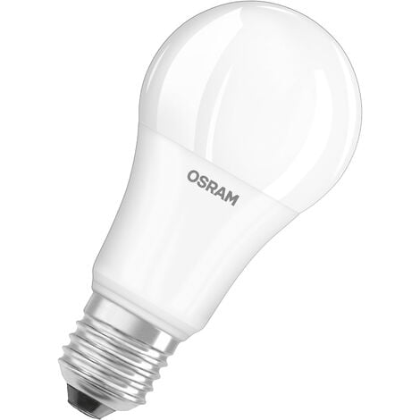 OSRAM Lampada LED - E27 - bianco caldo - 2700 K - 13 W - 100W equivalenti - opaca - LED BASE CLASSIC A - Confezione da 3