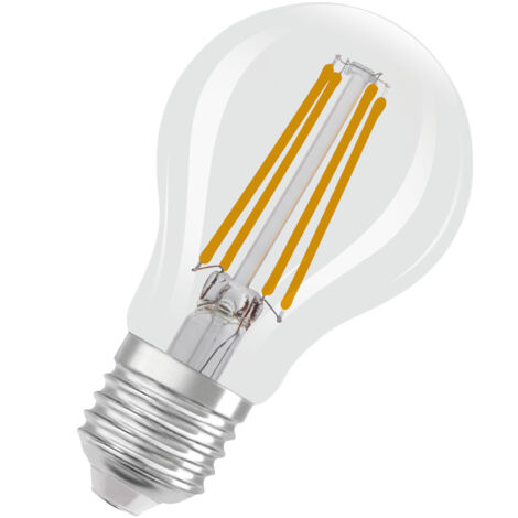 OSRAM Lampada LED - E27 - bianco caldo - 2700 K - 7 W - Sostituisce lampade ad incandescenza 60W - chiara - LED THREE STEP DIM CLASSIC A